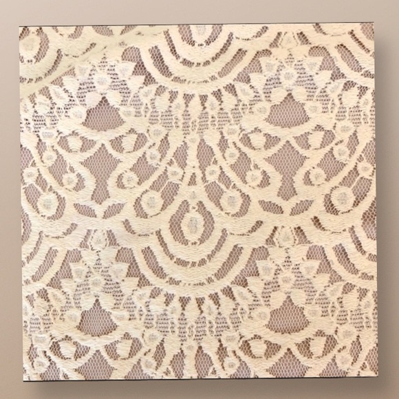 Jessica Howard Lace Overlay Ivory/Mauve Dress 4 - Picture 3 of 8